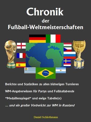 cover image of Chronik der Fußball-Weltmeisterschaften